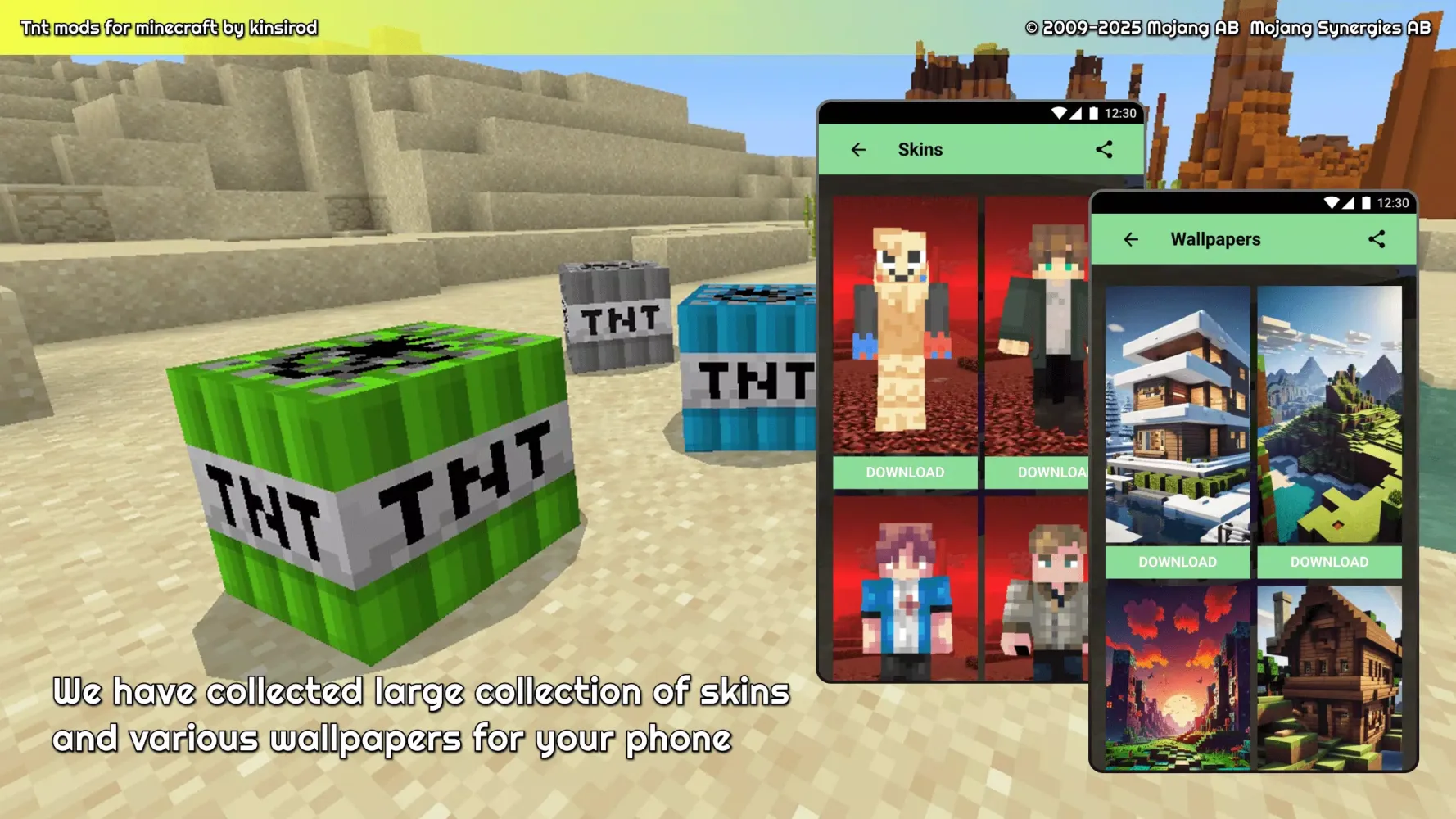 tnt mod for minecraft pe स्क्रीनशॉट