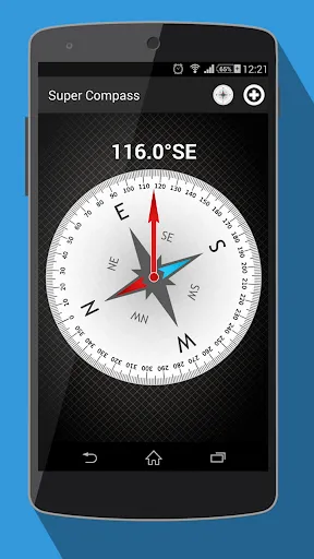 Tangkapan skrin Compass for Android App Simple