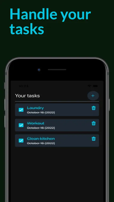 ภาพหน้าจอของ Minimal.task: to do list