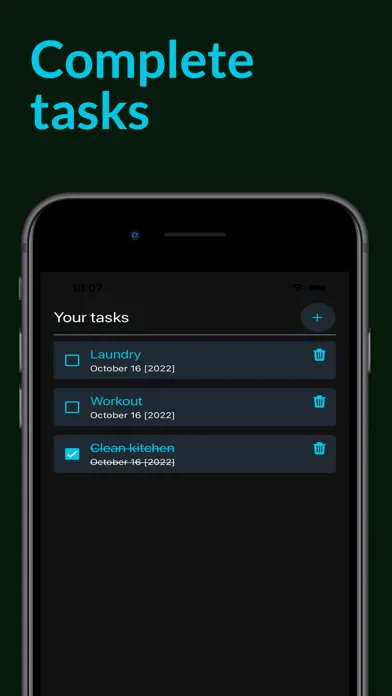 ภาพหน้าจอของ Minimal.task: to do list