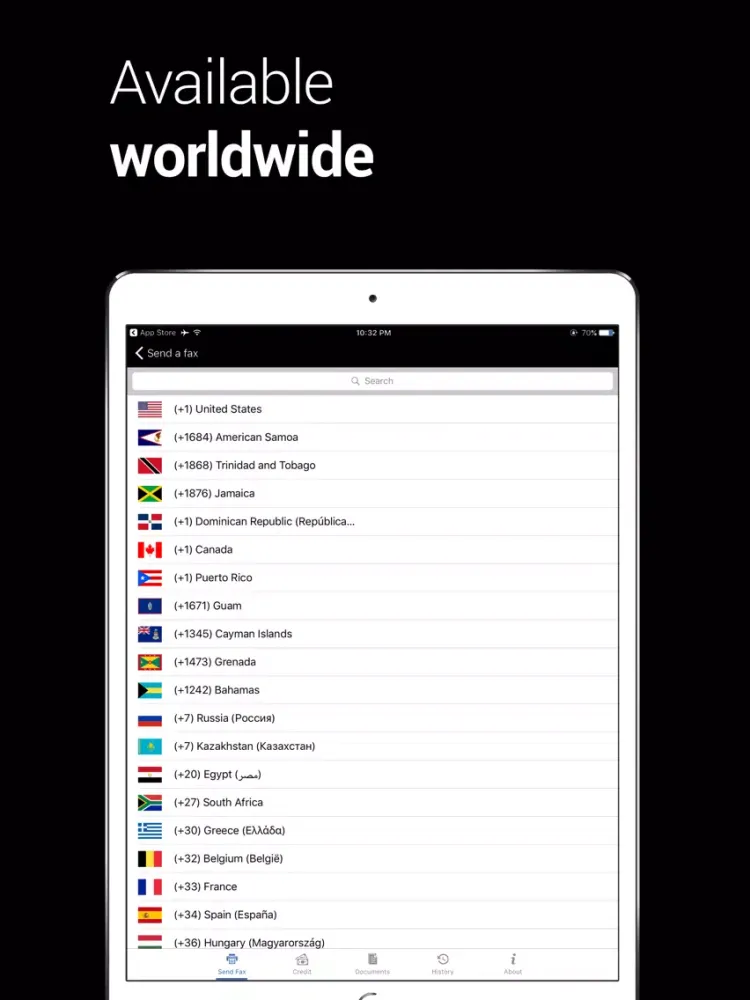 FAX App- Send FAX on iPhone iPad  Screenshots