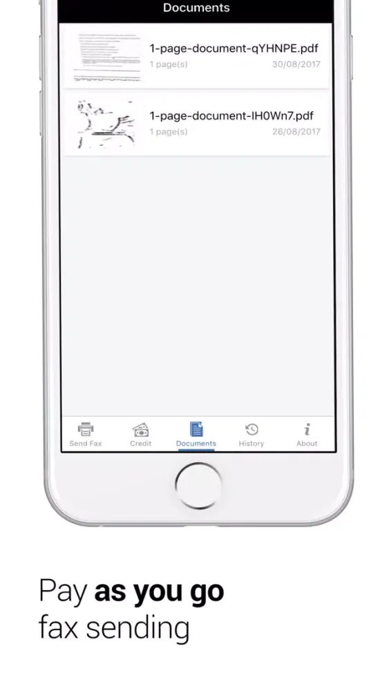 FAX App- Send FAX on iPhone Screenshots