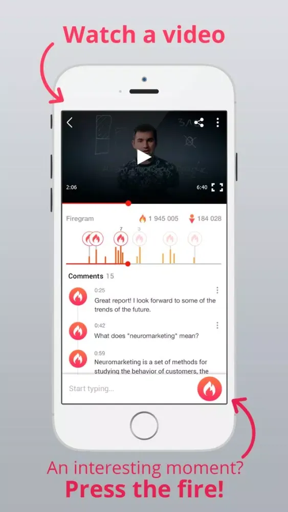 Fire.to - Video Bookmarks स्क्रीनशॉट