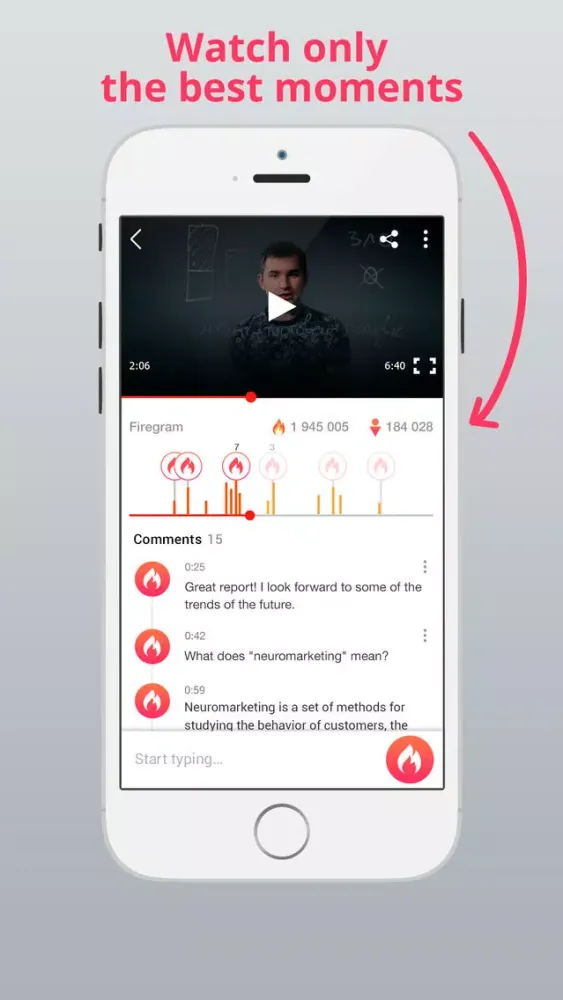 Fire.to - Video Bookmarks स्क्रीनशॉट
