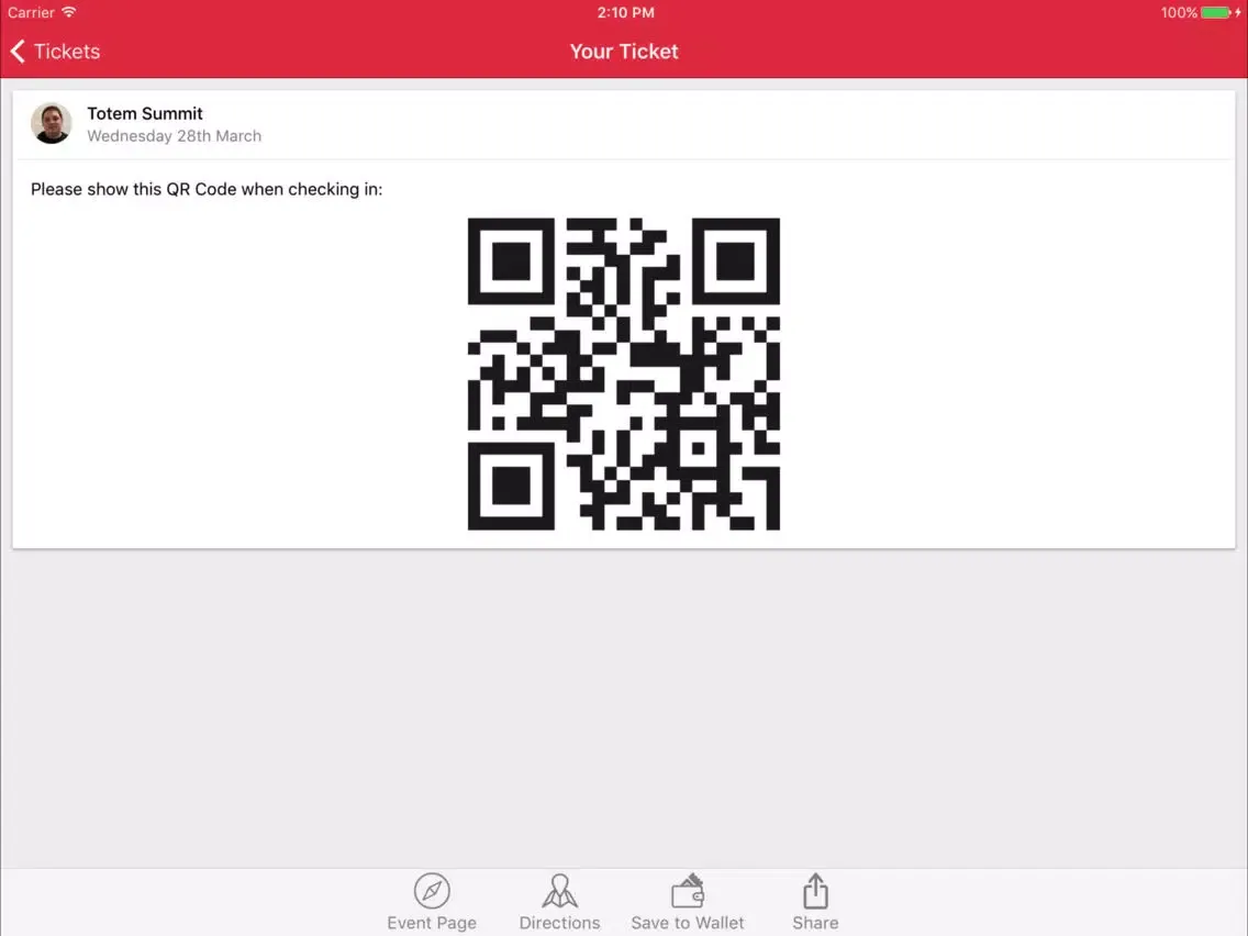 Get Invited iPad  سکرین شاٹس