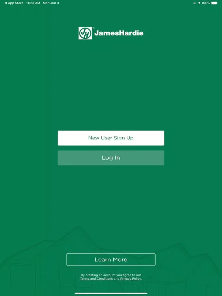 James Hardie Contractor’s Eye™ iPad  سکرین شاٹس