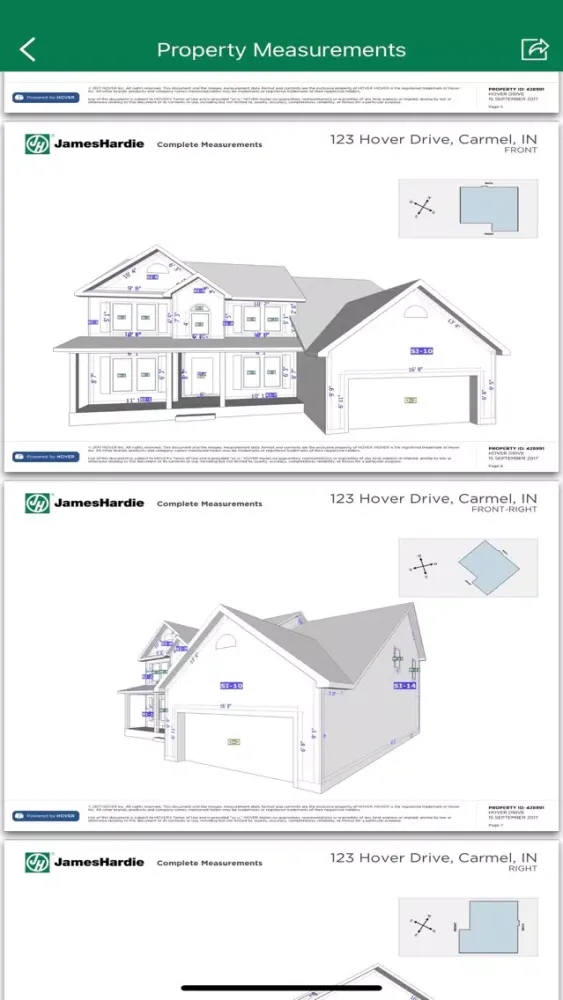 James Hardie Contractor’s Eye™ سکرین شاٹس