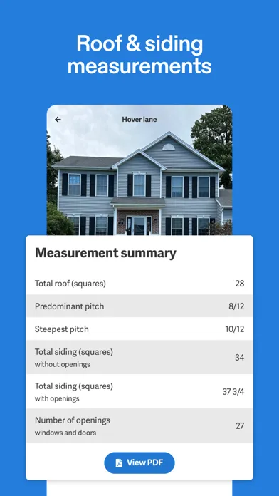 Hover - measure, design, quote স্ক্রিনশট
