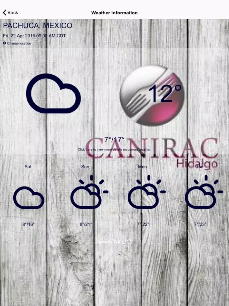 Zrzuty ekranu Canirac Hidalgo iPad 