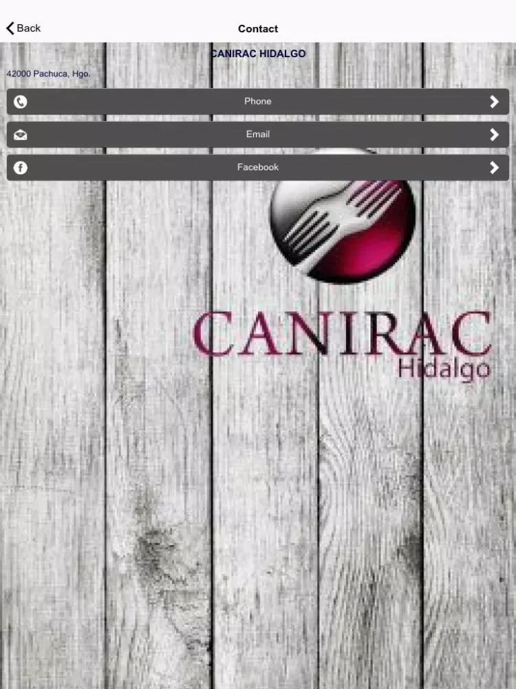Zrzuty ekranu Canirac Hidalgo iPad 