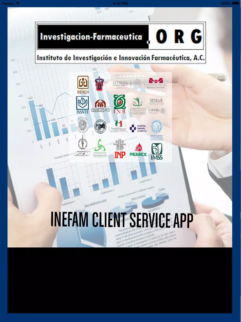 INEFAM iPad  Screenshots