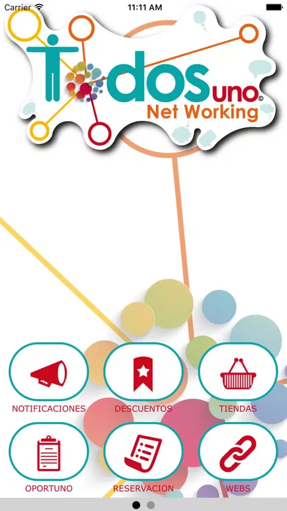 NetWorking App スクリーンショット