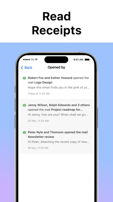 ภาพหน้าจอของ Neo Mail