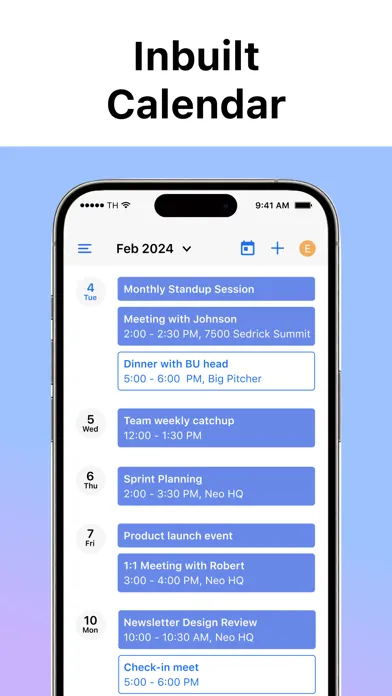 ภาพหน้าจอของ Neo Mail