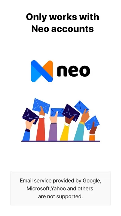 ภาพหน้าจอของ Neo Mail