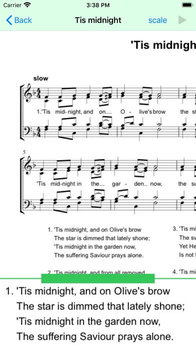 Screenshot di Psalms Hymns & Spiritual Songs