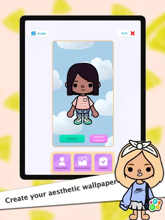 Toca wallpaper 4K & HD iPad 應用截圖