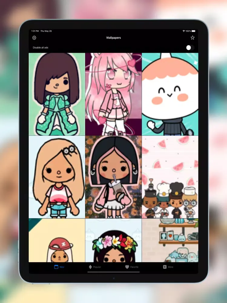 Toca Wallpaper 4K iPad  Ekran Görüntüleri