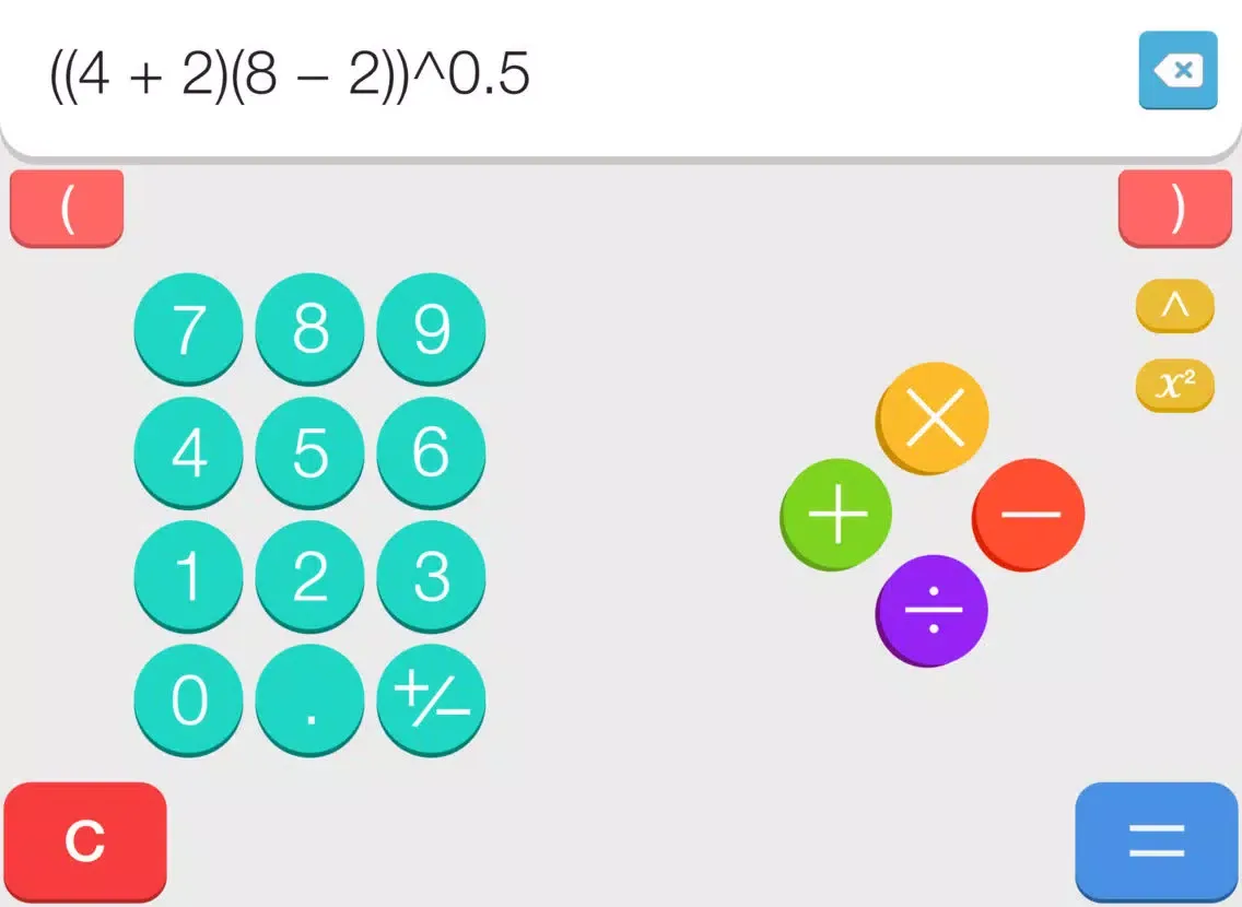 MathJoy – The Friendly Calculator iPad  Screenshots