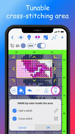 Cross Stitch Saga سکرین شاٹس
