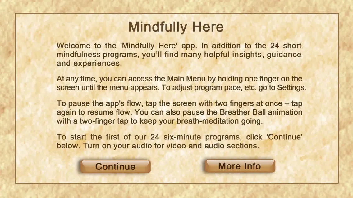 Mindfully Here應用截圖