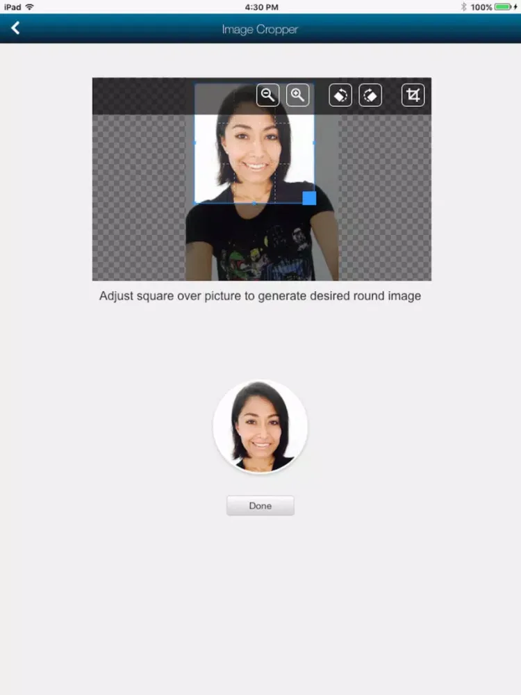 Tangkapan skrin ReturnIt iPad 