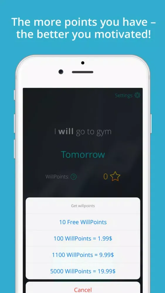 Скриншоты Will Gym - Fitness Motivation!