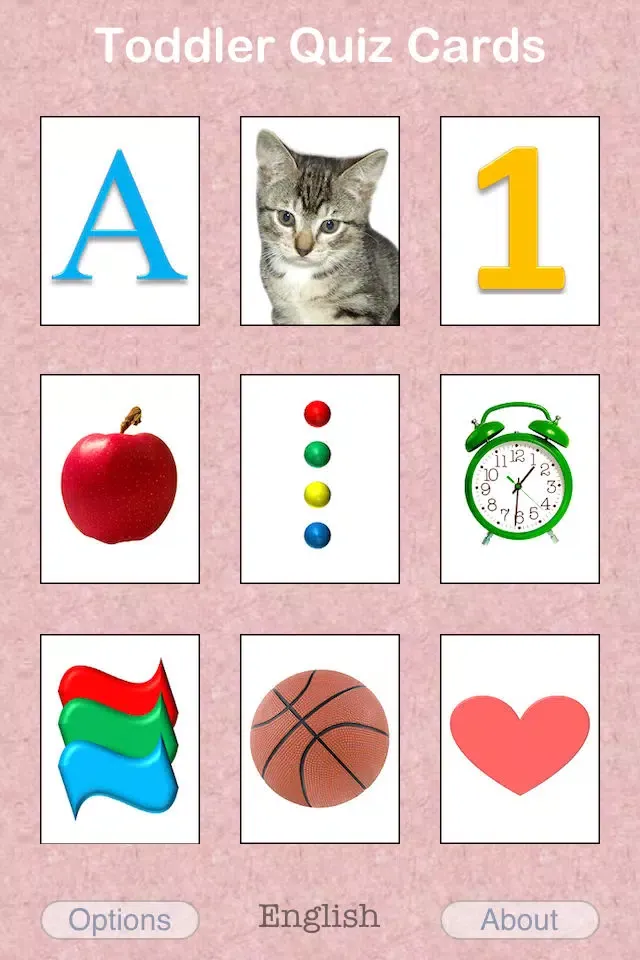 صور Toddler Quiz Cards FREE