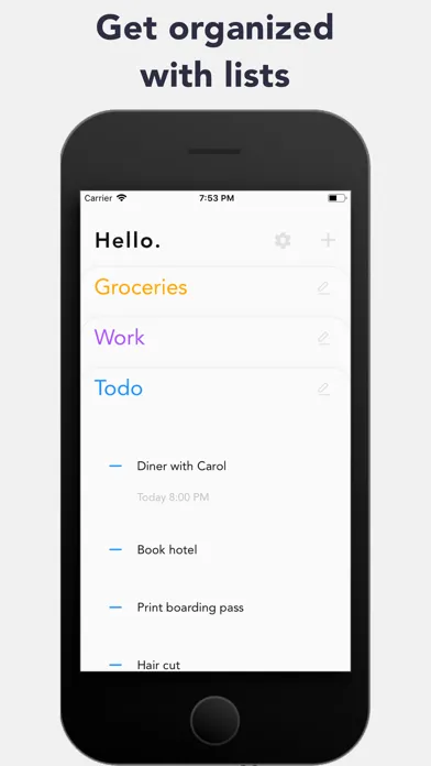 Capturas de pantalla de Todou: To-do lists and tasks