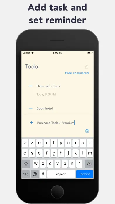 Capturas de pantalla de Todou: To-do lists and tasks
