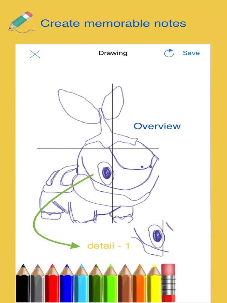 Tangkapan skrin Notebility by Luis iPad 