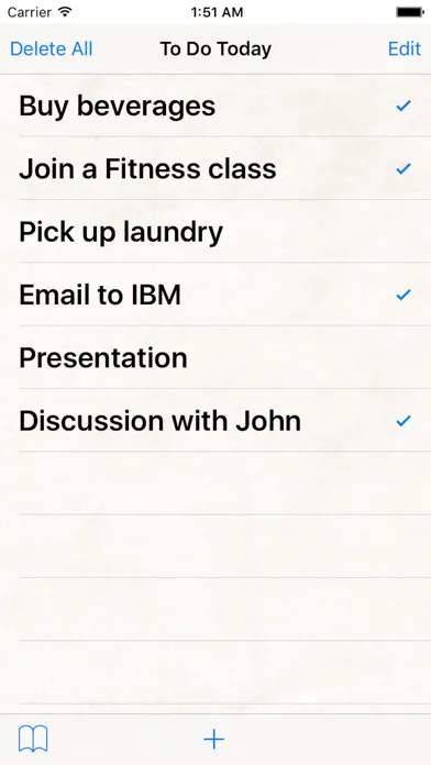 Screenshot di To Do -Time Machine (TaskList)