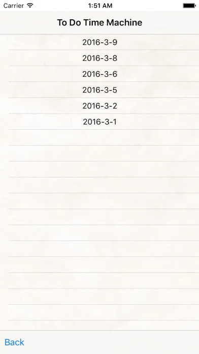 Screenshot di To Do -Time Machine (TaskList)