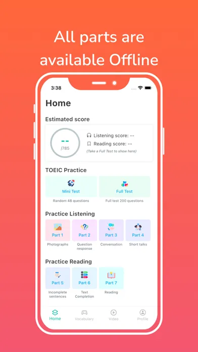 TOEIC® Test - New Format स्क्रीनशॉट