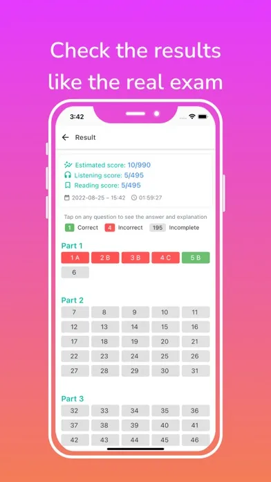 TOEIC® Test - New Format स्क्रीनशॉट