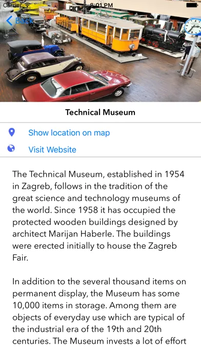 Captures d'écran de Zagreb Top Attractions