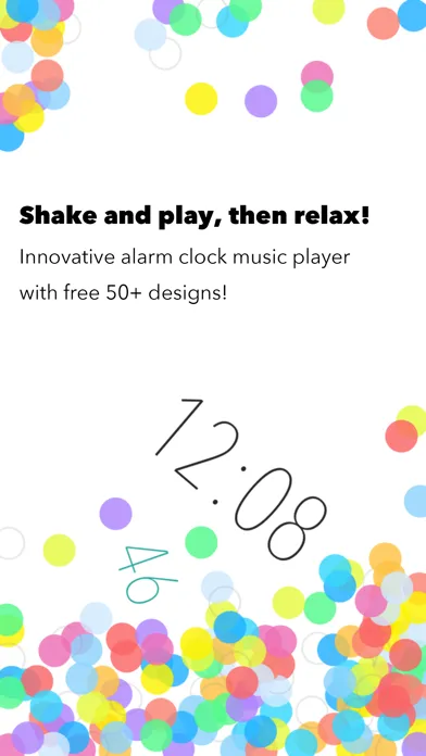 relax alarm clock with seconds -TOKITAMA- Screenshots