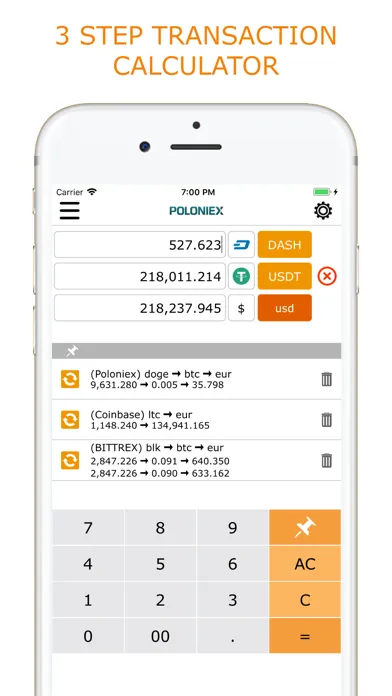 Crypto Track : Bitcoin & more Screenshots