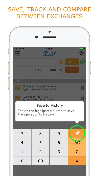 Crypto Track : Bitcoin & more Screenshots