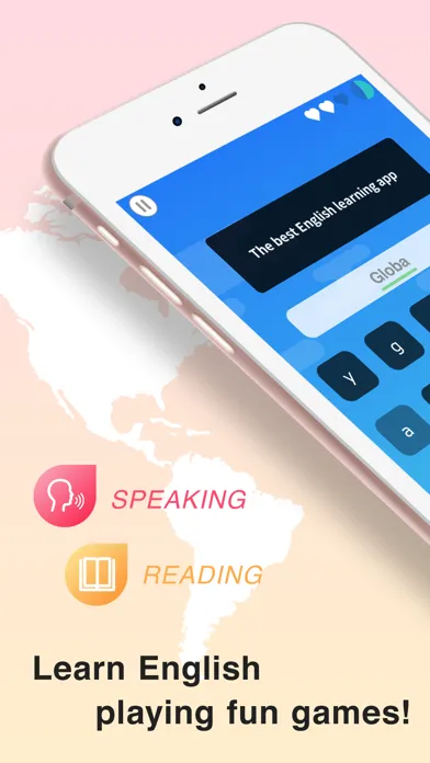 Capturas de tela do Globa - Learn to Speak English