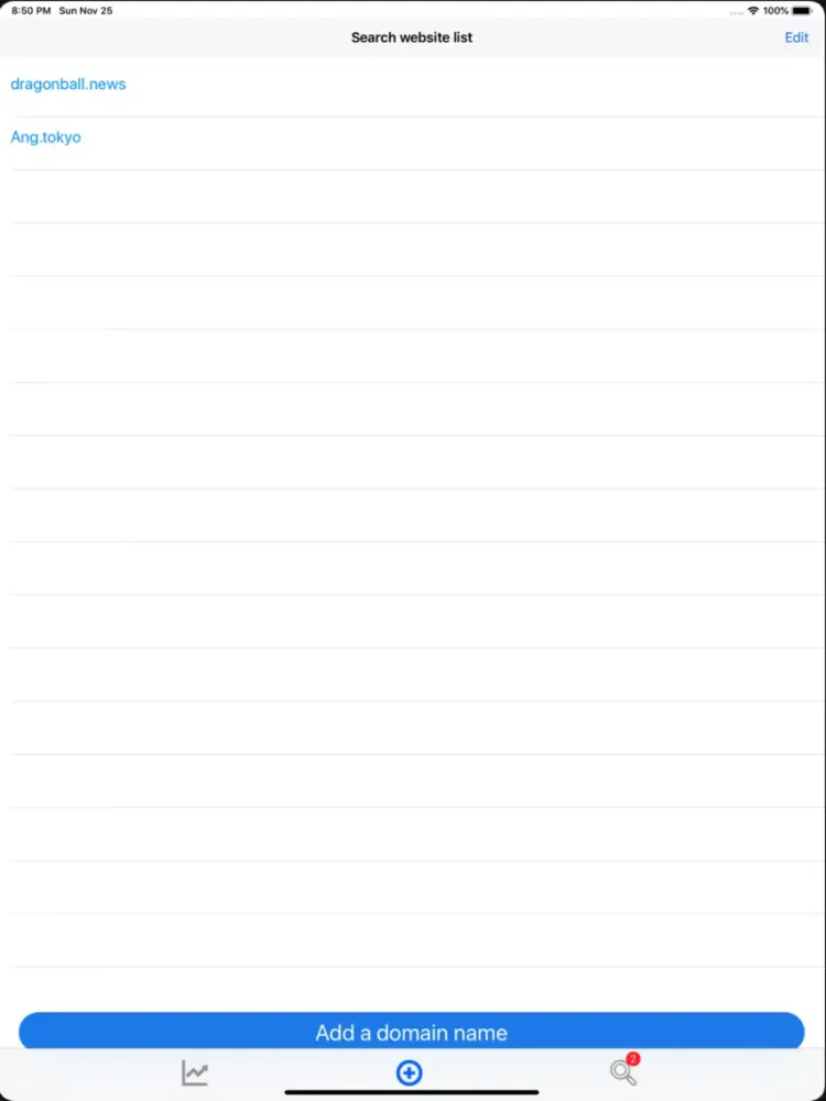 SEO Tools Ranking Getz iPad  Screenshots