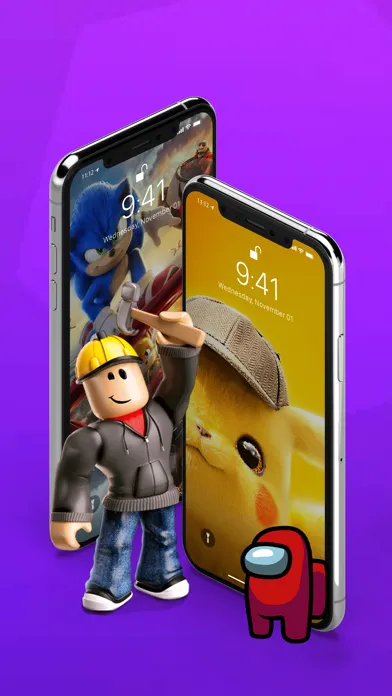 ภาพหน้าจอของ Wallpapers - Games & Movies