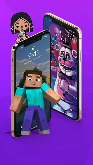 ภาพหน้าจอของ Wallpapers - Games & Movies