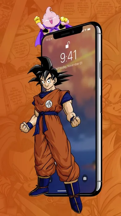 Ảnh chụp màn hình của Wallpaper for Dragon Ball