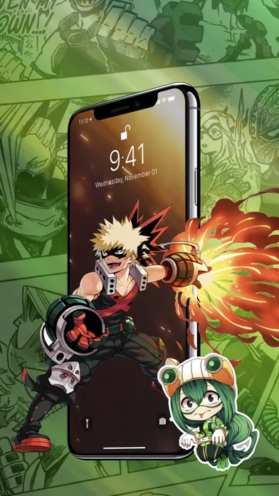Zrzuty ekranu Wallpapers - My Hero Academia