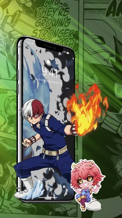 Zrzuty ekranu Wallpapers - My Hero Academia