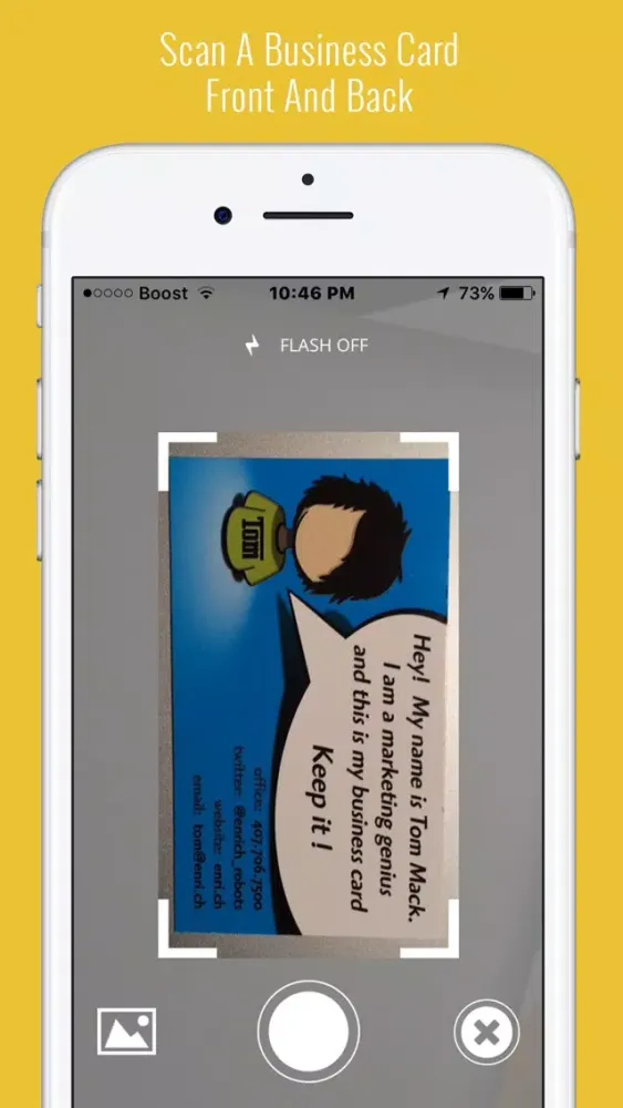 Business Card Transcription應用截圖