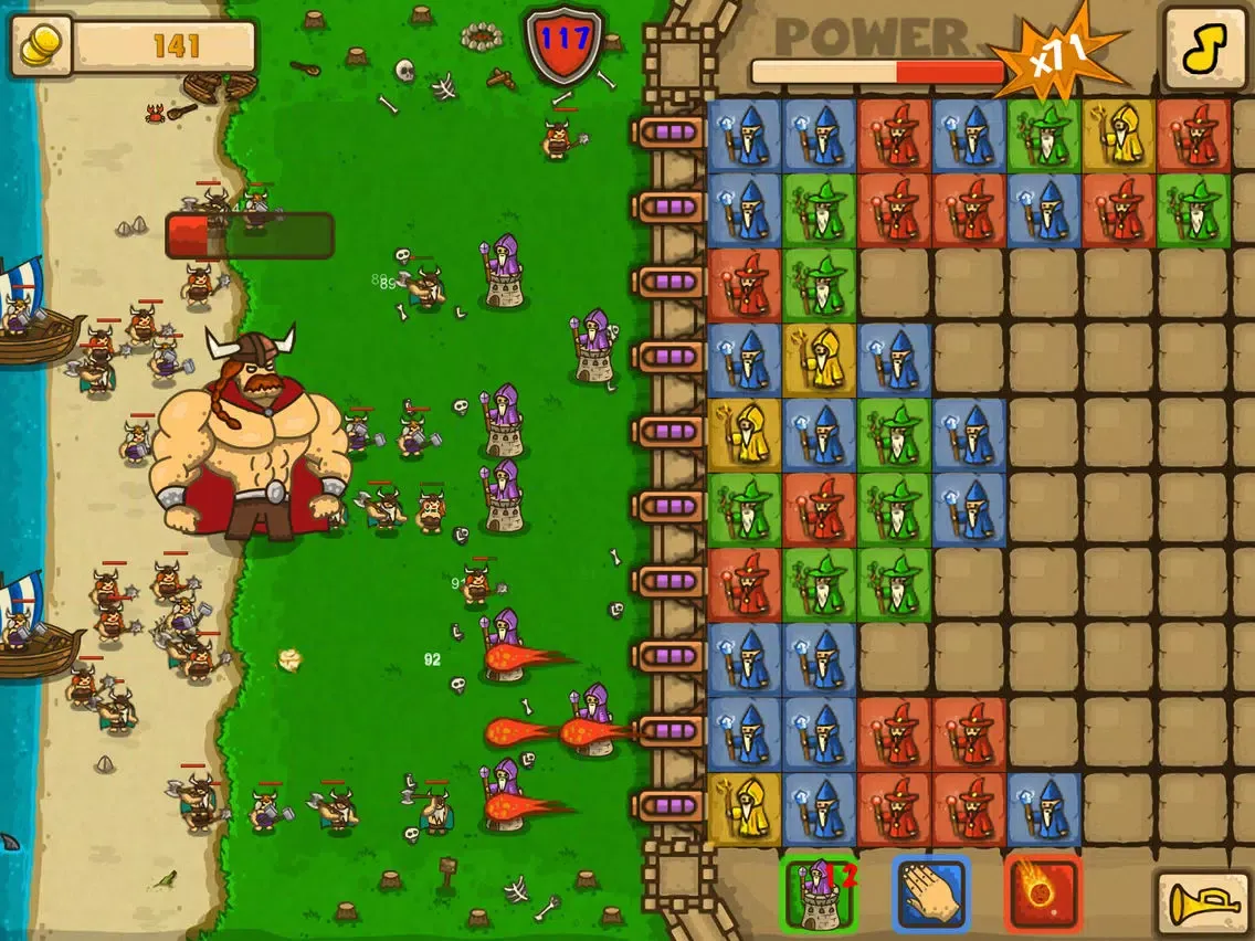 Click Battle Shooting Defense: Christmas FREE Version iPad  Screenshots