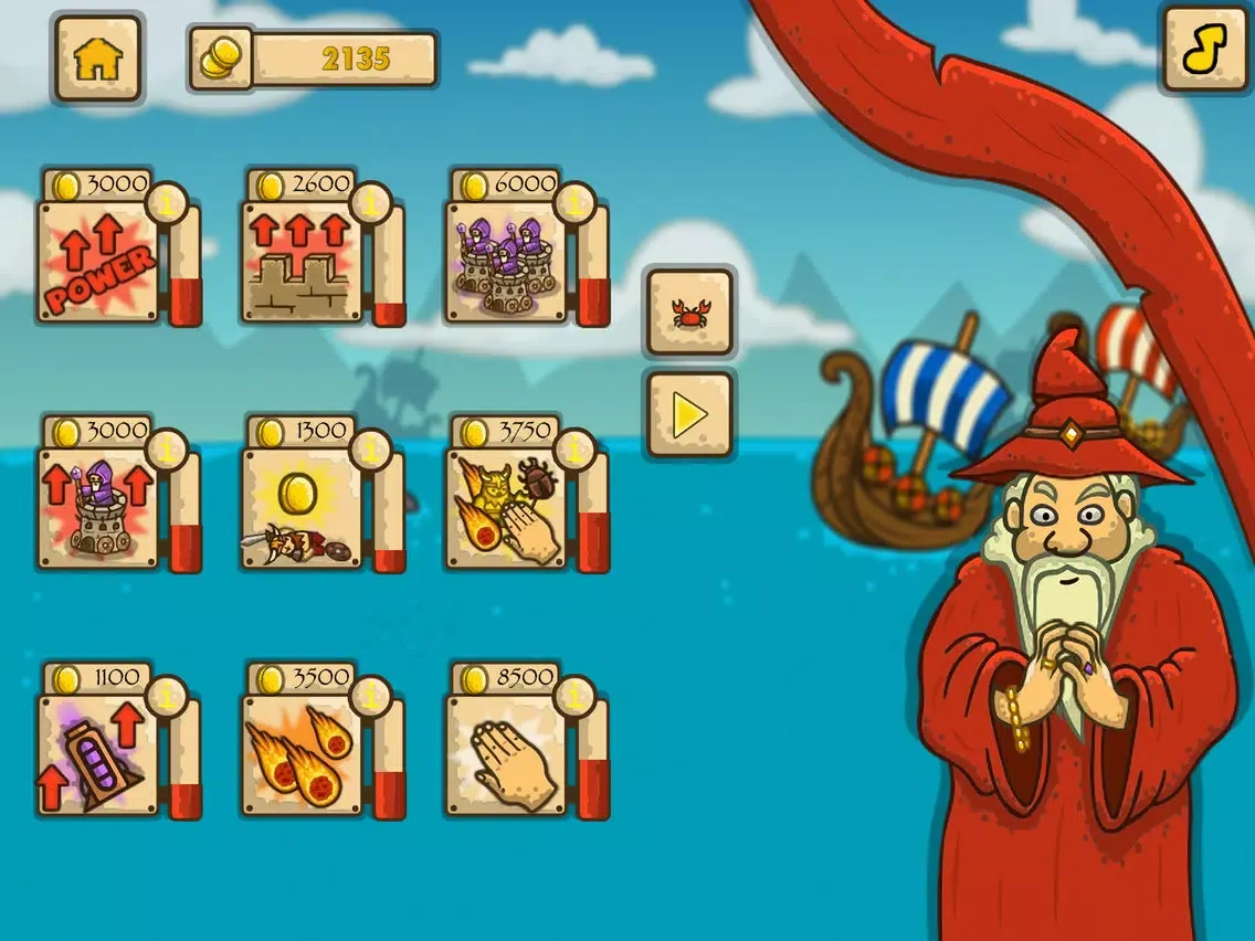 Click Battle Shooting Defense: Christmas FREE Version iPad  Screenshots