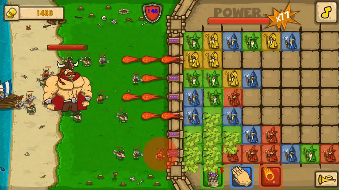 Click Battle Shooting Defense: Christmas FREE Version Screenshots